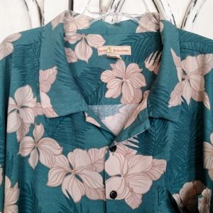 Men's tropical print shirt